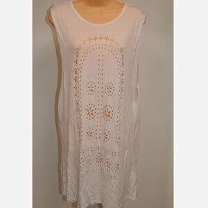 NWT Roxy Swimsuit Bikini Cover Up Dress WBB0 White Love & Hapiness